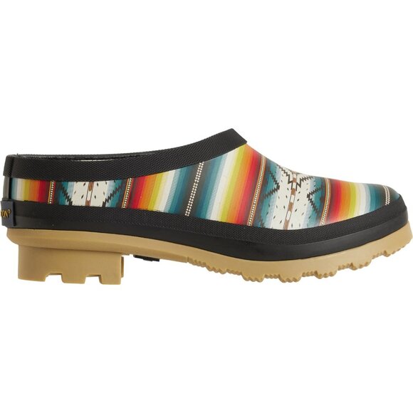 NEW Pendleton Saltillo Sunset Rubber Clogs Faux-Fur Lined  2511 2s1 - Picture 3 of 4